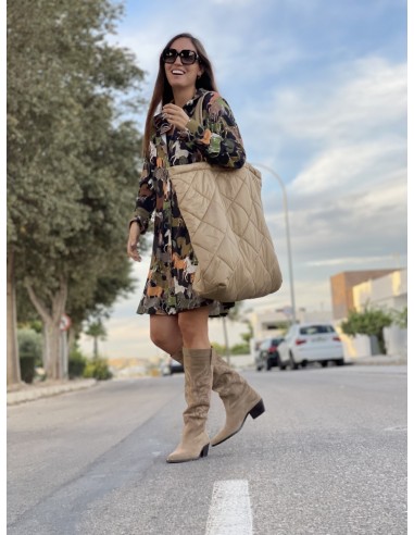 Maxi bolso shopping camel (ref 04)