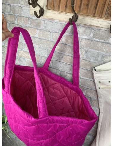 Maxi bolso shopping fuxia (ref 064)