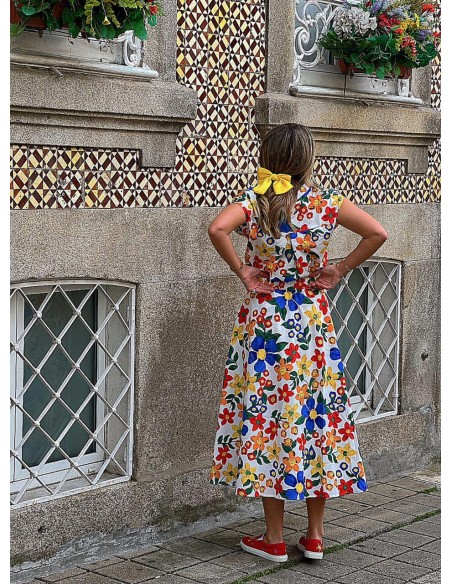 Conjunto flores colores