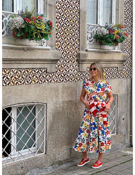 Conjunto flores colores