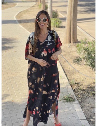 Vestido estampado con tie ( ref.92)