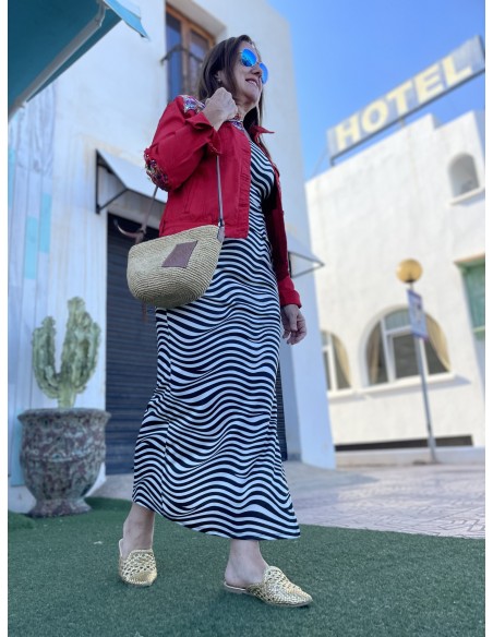 Vestido cebra