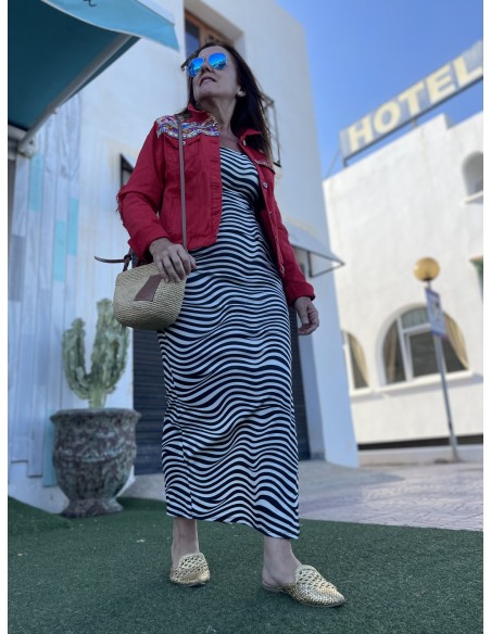 Vestido cebra