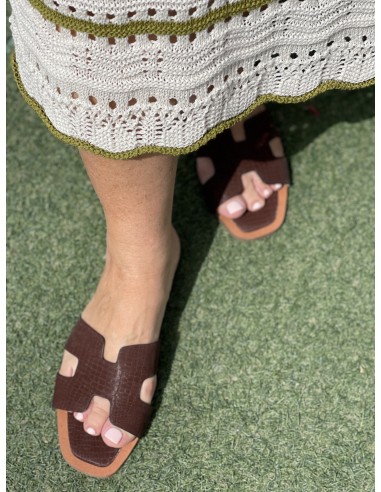 Sandalia H chocolate