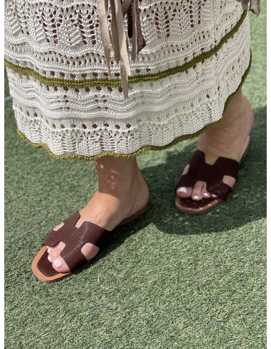 Sandalia H chocolate