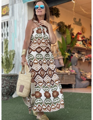 Vestido Tania tierra