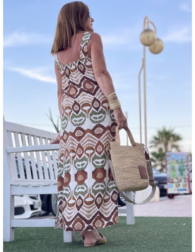 Vestido Tania tierra