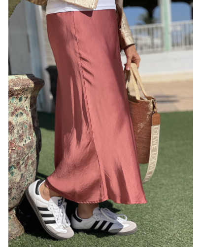 🌟Falda satén caldera