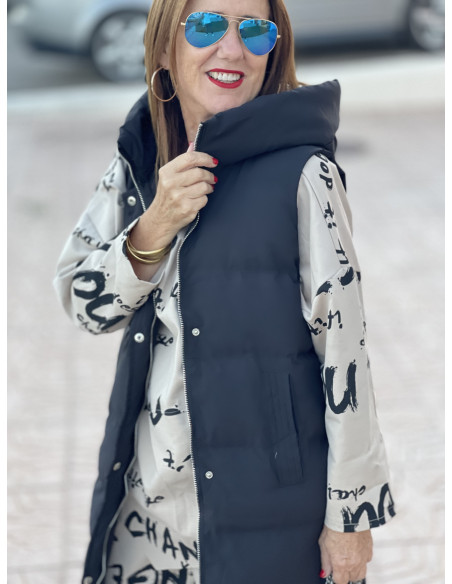 🖤 Chaleco Acolchado para el Invierno