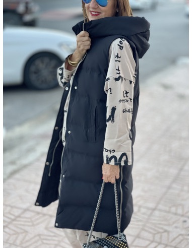 🖤 Chaleco Acolchado para el Invierno