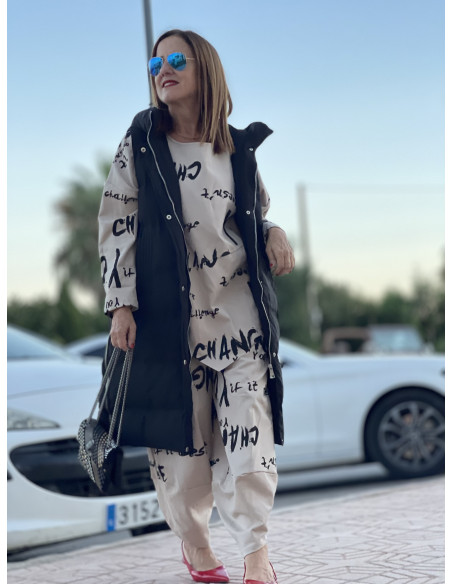 🖤 Chaleco Acolchado para el Invierno