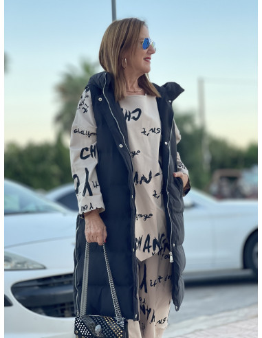 🖤 Chaleco Acolchado para el Invierno