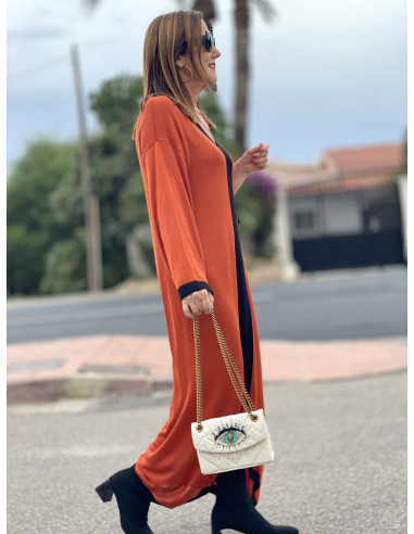 🖤 Vestido Asimétrico con Franja negro -...