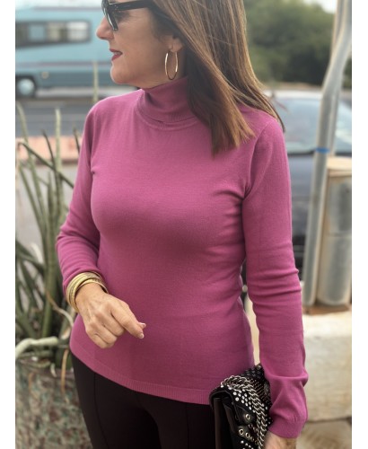 🌸 Suéter Cuello Vuelto Rosa: Suavidad y Estilo Atemporal 🌷 2