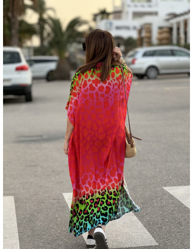 💃 Vestido Camisero Estampado Print: Elegancia...