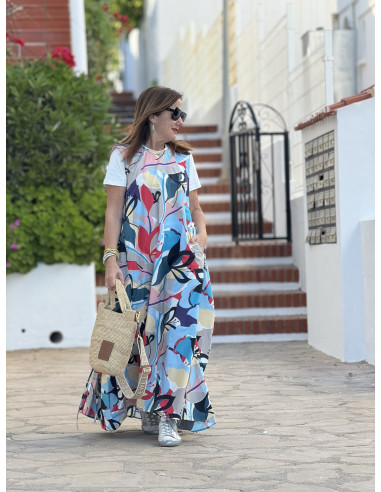 🌸 Maxi vestido floral con estilo y comodidad 🌼