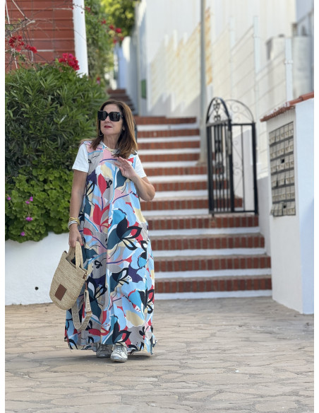 🌸 Maxi vestido floral con estilo y comodidad 🌼