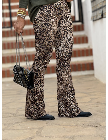 🐆 Pantalón Leggings Animal Print marrón: Estilo y Comodidad 🌟