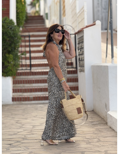 🐆 Mono Animal Print Halter