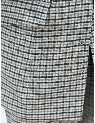 Conjunto de chaqueta y pantalón de cuadros con...