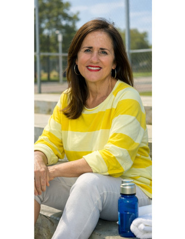 Sudadera Camiseta Rayas Candy Amarillo