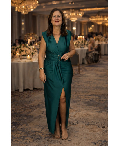 Vestido Gala verde
