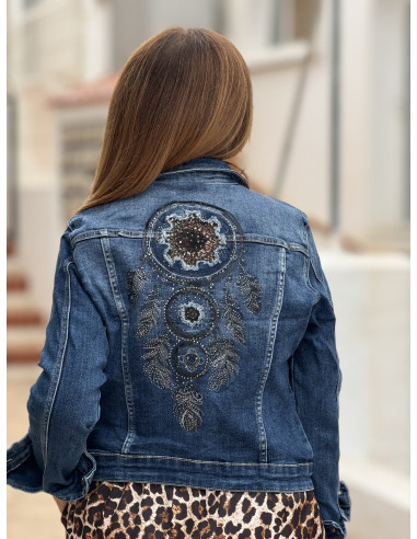 Cazadora Vaquera con Atrapasueños bordado