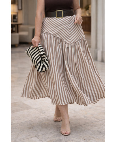 Falda  Rayas Arena 2
