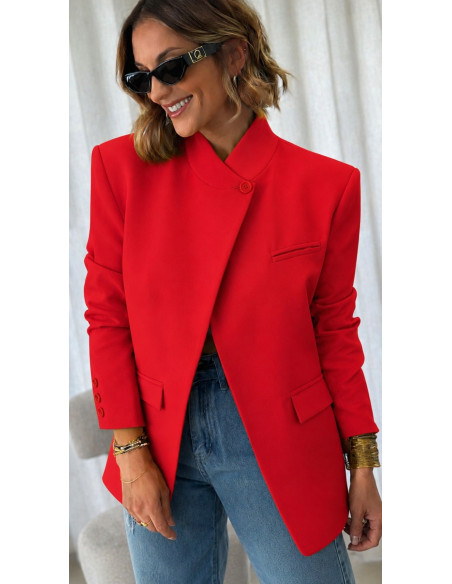 Chaqueta Roja Chic
