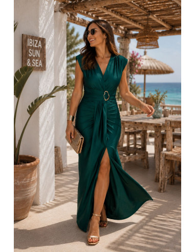 Vestido Gala verde