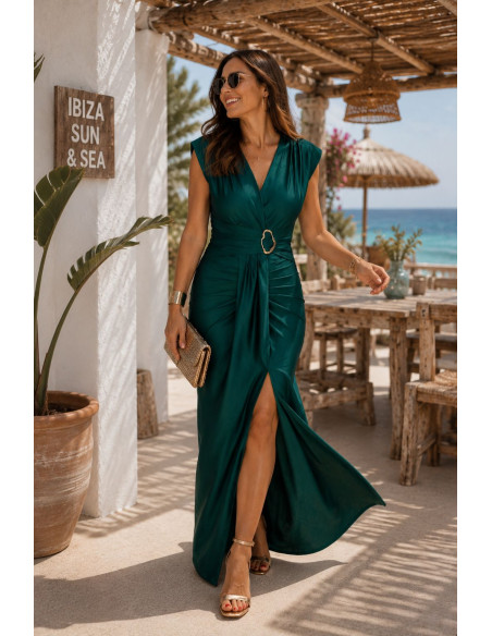 Vestido Gala verde