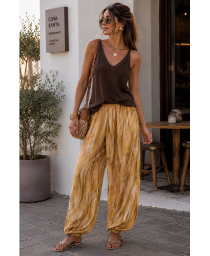 Pantalón bombacho mostaza 2