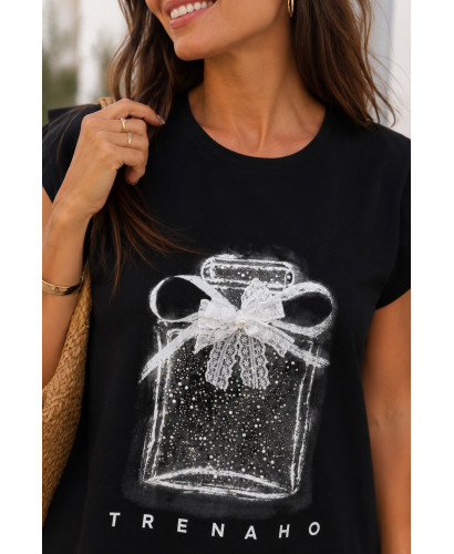Vestido negro fragancia 2