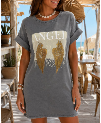 Vestido Angel gris 2
