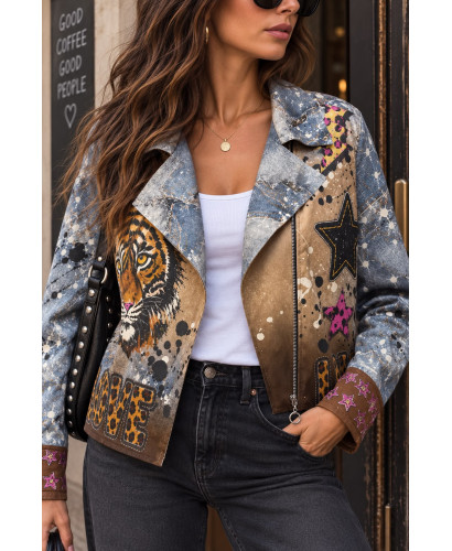 Biker de Antelina Estampada ROCK & LOVE 2