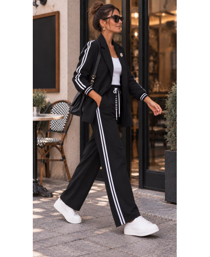 Conjunto negro Chaqueta  y Pantalón Milano 2
