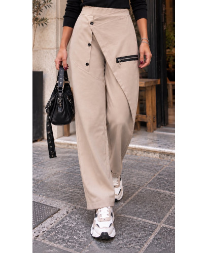 👖 Pantalón Crudo Punto Milano – Corte Estilizador con... 2