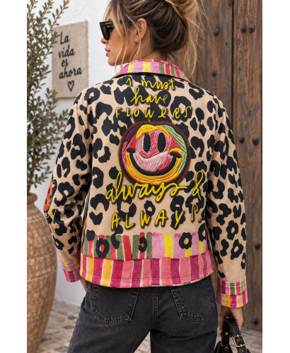 Biker de Antelina Estampada emoticonos 2